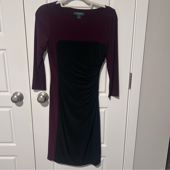 Lauren Ralph Lauren Dress Tight Form Fitting Size 4 - Picture 2 of 6